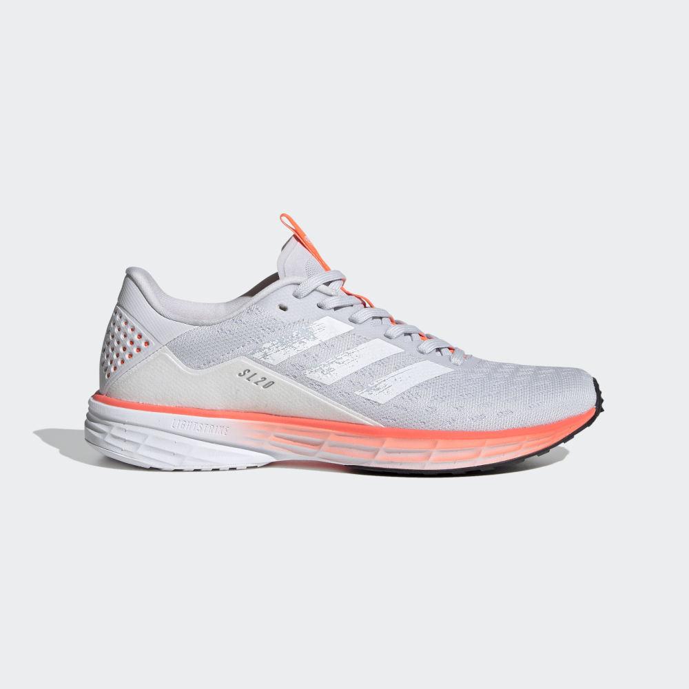 Adidasi Alergare Adidas SL20 Dama Romania - Gri/Albi/Negrii FU6734